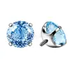 Pendientes de Titanio F136 Jiangtai Araña Circonita G23 Aleación de Titanio Joyería para Piercing en el Cuerpo Pendiente para Cartílago de la Oreja