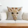 Fundas de Almohada de la Popular Serie de Animales Lindos de Amazon para Decoración de Sofá del Hogar, Fundas de Cojín Cortas de Felpa