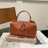 Bolsa Feminina Boston de Alta Qualidade Transfronteiriça Couro Genuíno Couro Natural Bolsa de Mão em Couro Bolsa Transversal Feminina Moda Ombro 237