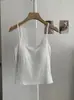 Camisola KEKEZOON con Espalda de Encaje Hueca y Almohadillas en el Pecho, Ropa Interior para Mujer 8644