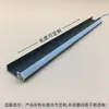 Cartão frontal 18mm prateleira tira de LED chanfro de 45 graus slot para cartão armário de vinho vitrine sem necessidade de ranhura borda de vedação borda de revestimento slot de luz nenhum