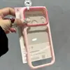 Marco de color sólido se transforma instantáneamente en una funda para teléfono adecuada para iPhone 17 Pro Max, compatible con iPhone 16, funda transparente cielo estrellado de dopamina