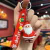 Novo Pingente Chaveiro Papai Noel, Árvore de Natal, Boneco de Neve, Decoração de Carro, Presente Criativo para Crianças, Itens para Feira
