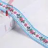 Cinta de jacquard floral de 3,3 cm para ropa, decoración del hogar, cortinas y varias decoraciones DIY G3673