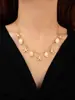 Collares de Estrella de Mar y Caracola Europeos y Americanos Transfronterizos para Mujer, Estilo Exagerado de Vacaciones en la Playa, Nuevos Collares de Concha, Cadenas para Clavícula al por Mayor