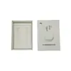 Bandeja Interior Personalizada para Auriculares, Moldeada de Pulpa de Papel, Prensada en Húmedo, Blanca, Empaque Ecológico para Productos Electrónicos
