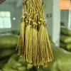 Atacado de Fábrica Ornamento Pendurado Estilo Antigo Marcador de Página Leque Festivo Tassel Colorido Embalagem Presente Cortina Pequeno Tassel