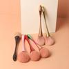 Grande cintura pequena maquiagem pincel solto pincel pó de unhas reparação blush escova cabeça cogumelo escova de maquiagem entrega one-piece