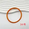 Pulsera de Silicona Brillante Europea y Americana Transfronteriza Nueva Placa Metálica Ligera Color Oro Foil 0.5 Pulsera de Silicona para Mujer