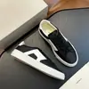 Outono 2024 Novos Tênis Esportivos Casuais de Couro Genuíno Tênis Versáteis da Moda Estilo Esportivo Couro Bovino de Camada Superior Cano Baixo Europeu e Americano