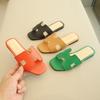 Sandalias Romanas para Niñas 2026 Verano Nuevos Zapatos para Niños Zapatos de Princesa Estilo Coreano Zapatillas Casuales de Suela Suave