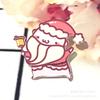 Broche de acrílico Patch Atacado Bonito Acessórios para roupas Pin Fivela personalizada Pin Véspera de Natal Emblema de Natal