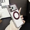 Adecuado para Funda de Teléfono Móvil Iphone18Promax Soporte Metálico Giratorio 360 Apple 17Pro Anti-Caída 16 Alta Transparencia