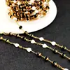 Cadena DIY Transfronteriza Creativa Colorida Vidrio Pedrería Perla Accesorios de Joyería Collar Pulsera Accesorios de Ropa Cadena Suelta