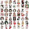 Pegatinas Navideñas Populares en Varios Estilos, Pegatinas de Tatuaje de Regalo de Navidad, Pegatinas en Rollo, Pegatinas Navideñas