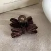 Presilha de garra pequena com laço de bolinhas para penteado de princesa do dia a dia presilha de cabelo acessórios de cabelo franja da testa cabelo desfiado presilha de tubarão pequena