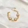 Set de Collares de Moda Europeo y Americano, Pendientes de Diseño Geométrico con Incrustaciones de Perlas Estilo Vintage, Anillo Abierto, Joyería Versátil