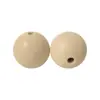 Cuentas de Silicona de 15 mm, Redondas para Pulsera de Abalorios DIY, Llavero, Accesorios para Joyería, Cuentas Sueltas al por Mayor en Stock