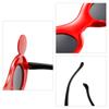 2026 Gafas de Sol de Dibujos Animados para Niños Modernas con Bloques de Color Mickey Mouse Marco Grande Niños y Niñas Anti-UV Polarizadas Silicona Suave Modelo Nuevo