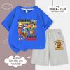 Roupa de Homem Palito de Madeira Camiseta Infantil Tungtungsahur Estrangeiro Shanhaijing Terno Versátil de Verão com Shorts de Manga Curta