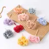 Ins Pintura a Óleo Pequena Peônia Buquê Artificial Flores de Seda DIY Artesanal Materiais Florais Adereços de Fotografia Decoração de Casa Casamento Tecido