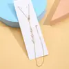 Cadena Corporal Transfronteriza Europea y Americana de Oro de 14K con Piedra Natural Sexy Sexy Cadena para Clavícula de Circonita Cadena para Espalda de Turquesa Amazon