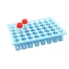 Suporte para coleta de sangue suporte para tubo de ensaio para teste de detecção de ácido nucleico suporte para tubo de amostragem suporte para tubo congelado 6*8 48 furos