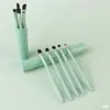 Venta Caliente Transfronteriza Set de Brochas de Maquillaje Brocha para Polvos Brocha para Rubor Brocha para Sombras de Ojos Procesamiento Personalización al por Mayor en Stock Fábrica de Origen