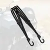 Correas de Sujeción para Bicicleta, Cuerdas Elásticas con Gancho para Vehículos Eléctricos, Cuerdas para Fijación de Equipaje, Correas para Casco, Bandas Elásticas, Cuerdas para Colgar, Cuerdas Elásticas