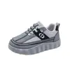 Zapatillas infantiles, nueva colección otoño 2026, estilo coreano de moda, suela blanda, antideslizantes, zapatos casuales versátiles para niños mayores