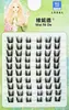 Dez Fileiras de Cílios Postiços Segmentados de Grande Capacidade Flor Grande Girassol Cachos Vários Estilos de Cílios Retrato de Família Cílios Postiços