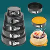 Base Extraíble y Molde para Pastel Desmontable, Moldes para Horno con Forma de Corazón, Redondos y Cuadrados, Molde Antiadherente, Aro para Mousse, Molde para Hornear Casero