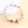 Nuevo Pulsera de Cerámica Jingdezhen Estilo Chino Estrella para Niñas, Pulsera de Cerámica Estilo Bosque Nicho con Cuentas, Lujo Ligero Estudiante al por Mayor