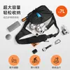 Bolso cruzado transfronterizo con un toque de alta gama, bolso de hombro para hombre de negocios, bolso casual para hombre para exteriores, bolso cruzado versátil de gran capacidad para hombre