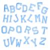 Parche adhesivo creativo blanco y negro con letras y números en inglés, número de uniforme, pinyin, accesorios para ropa, pegatinas de tela bordada