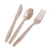 Faca e garfo descartáveis de 7 polegadas, colher, garfo para salada de frutas, macarrão, bolo, faca para bife ocidental, sobremesa para viagem, colher de sopa