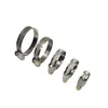 Braçadeira de mangueira alemã de aço inoxidável multiespecificação braçadeira de tubo de drenagem galvanizada braçadeira de tubo alemã de aço inoxidável fivela de suporte de tubo de água