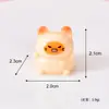 Nuevo Micro Paisaje Creativo Gatito Mini Escena Adornos Casa de Muñecas DIY Linda Adorable Artesanía de Resina