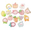 Duomei Materiales DIY Pegamento Crema Dibujo Animado Fruta Luminoso Resina Accesorios Accesorios para el Cabello de Bebé Carcasa de Teléfono Móvil DIY Venta al por Mayor