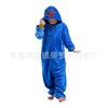 Lote Mixto de Pijamas Enteros de Franela de Otoño e Invierno con Dibujos Animados de Animales, Versión para el Baño, Stitch Azul, Ropa Cálida para el Hogar