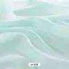 Tela de gasa no transparente falda de verano con caída tela para ropa forro entretela falda de gasa negra blanca tela para manualidades