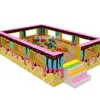 Piscina de Bolinhas Oceano Cercado Infantil Playground Caixa de Areia Transparente Venda Direta Caixa de Areia Sementes de Cássia Forte de Brincar Piscina com Acolchoamento Macio Altura Aumentada