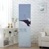 Versión coreana de cubierta cuadrada pequeña y fresca para gabinete cubierta para máquina de gabinete cubierta cuadrada vertical para aire acondicionado cubierta todo incluido para aire acondicionado transfronterizo una generación de pelo