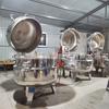 Equipo para Frutas Confitadas y Conservas de Frutas Comerciales, Equipo de Procesamiento de Olla Eléctrica Calefactora para Bañar Fresa y Arándano en Azúcar, Suministro del Fabricante