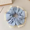2026 Nuevo Scrunchie Infantil de Alta Elasticidad, Cuerda para el Cabello Coreana Oversize Estilo Perezoso, Banda Elástica de Gama Alta para Niñas
