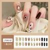 Dicas de Unhas com Pedras de Diamante Mais Vendidas no Tiktok, Arte de Unhas, Adesivos de Unhas Postiças, Unhas Longas Usáveis Feitas à Mão de Alta Qualidade Atacado