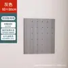 Estante de exhibición de pared de tablero perforado de madera maciza al por mayor estante de almacenamiento de partición decorativa estante de almacenamiento de pasillo de madera para colgar en la pared