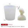 Sanxin retrato aromaterapia vela molde de silicone DIY vela de baixa temperatura casal corpo gesso incenso pedra ferramenta de moagem