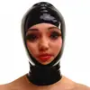 Casco Sexy de Látex Máscara de Látex con Cremallera Juego de Roles Máscara de Látex Cosplay Dropshipping