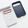Funda adecuada para el teléfono Huawei Pura X View, funda protectora magnética anti-caídas de cuero liso en relieve puraxview